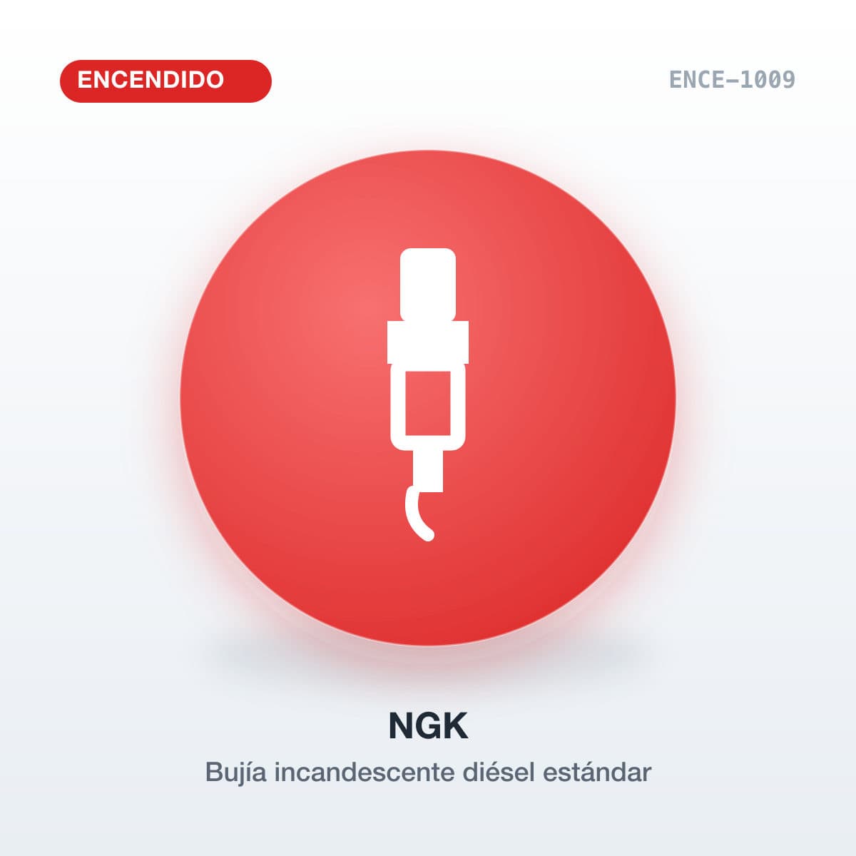 Bujía incandescente diésel estándar