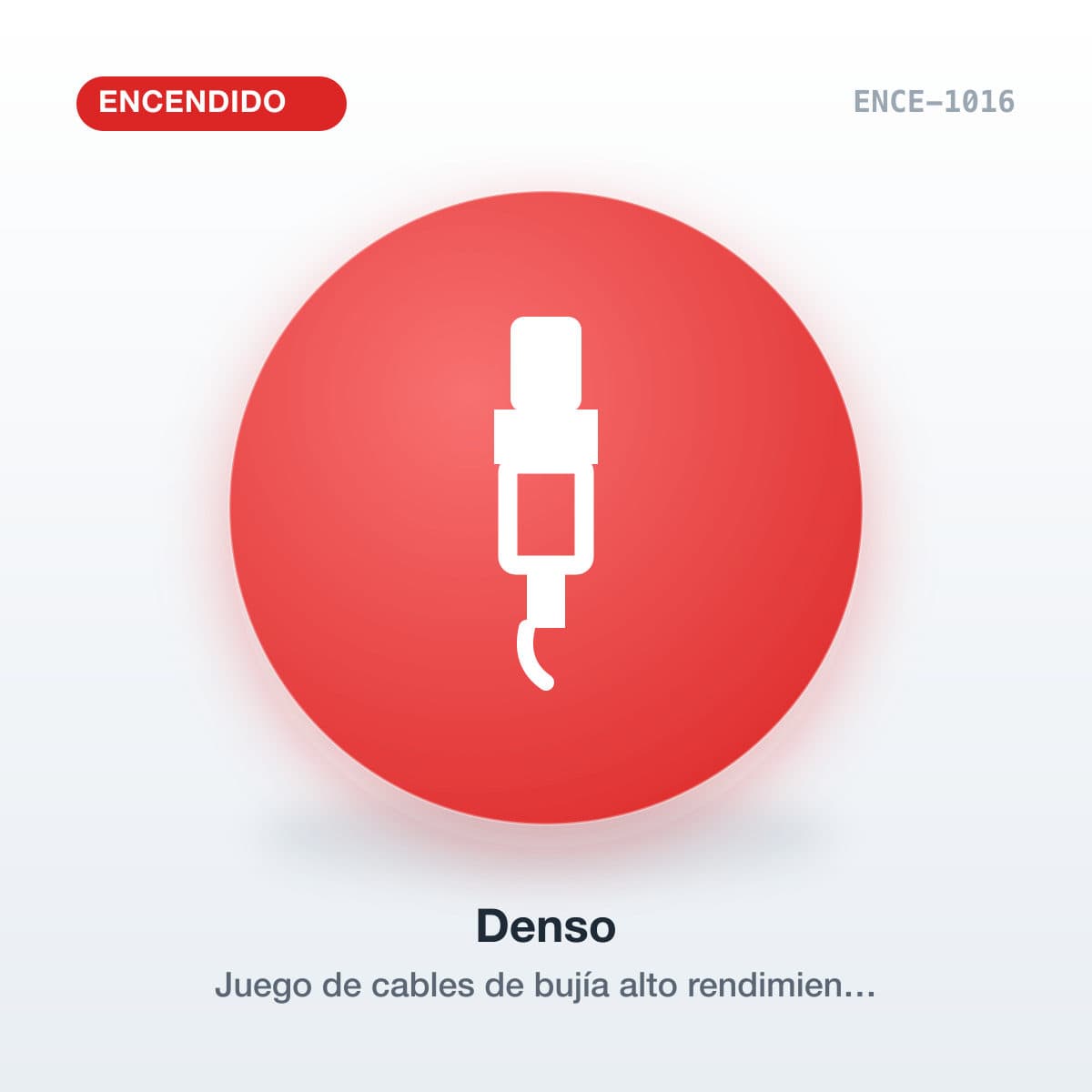 Juego de cables de bujía alto rendimiento 9 mm