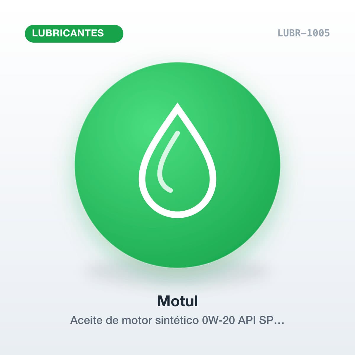 Aceite de motor sintético 0W-20 API SP 1L