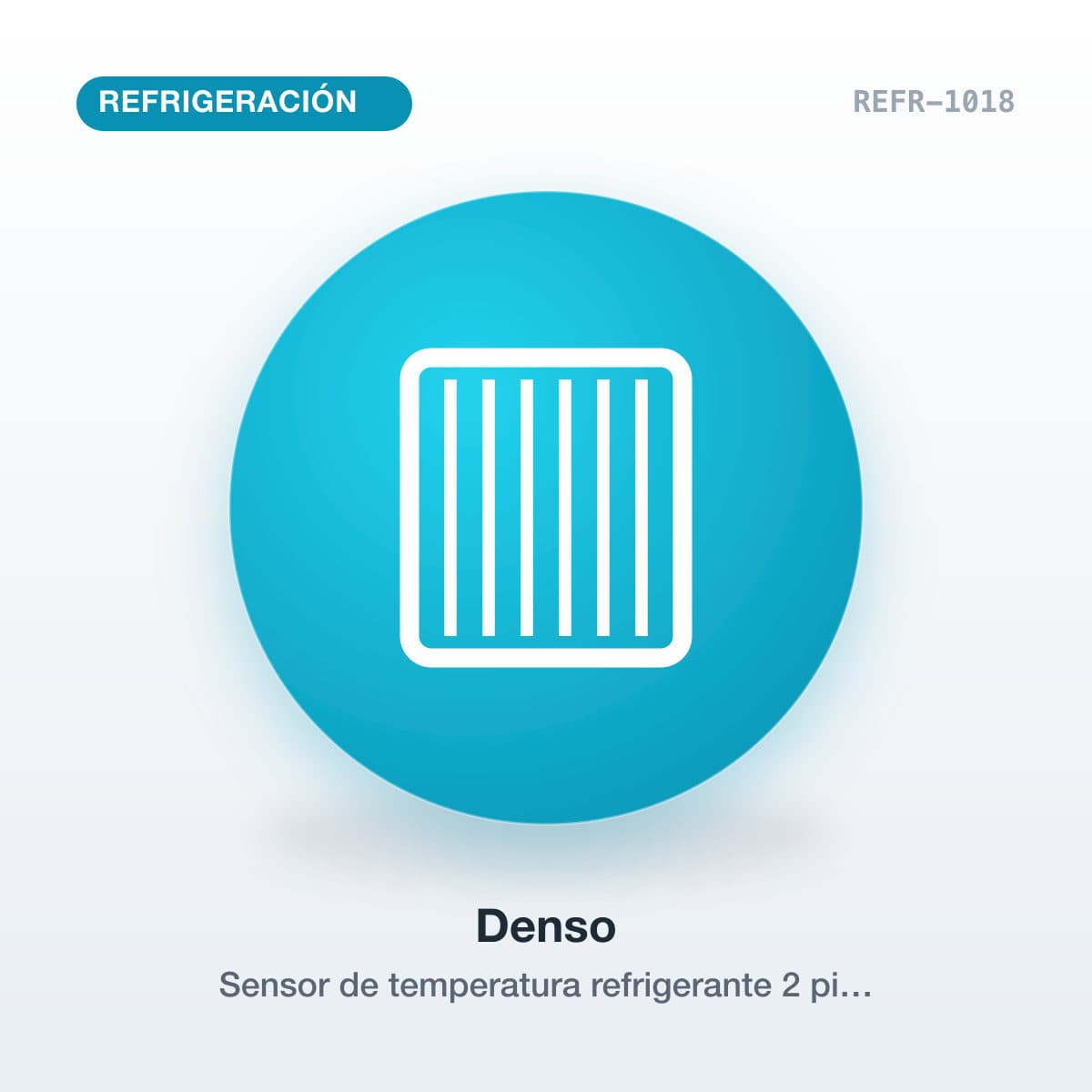 Sensor de temperatura refrigerante 2 pines