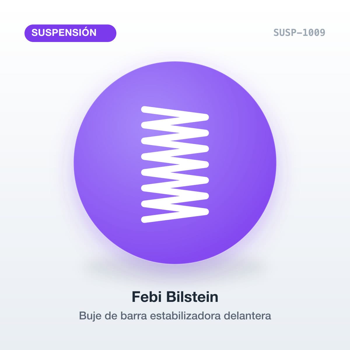 Buje de barra estabilizadora delantera