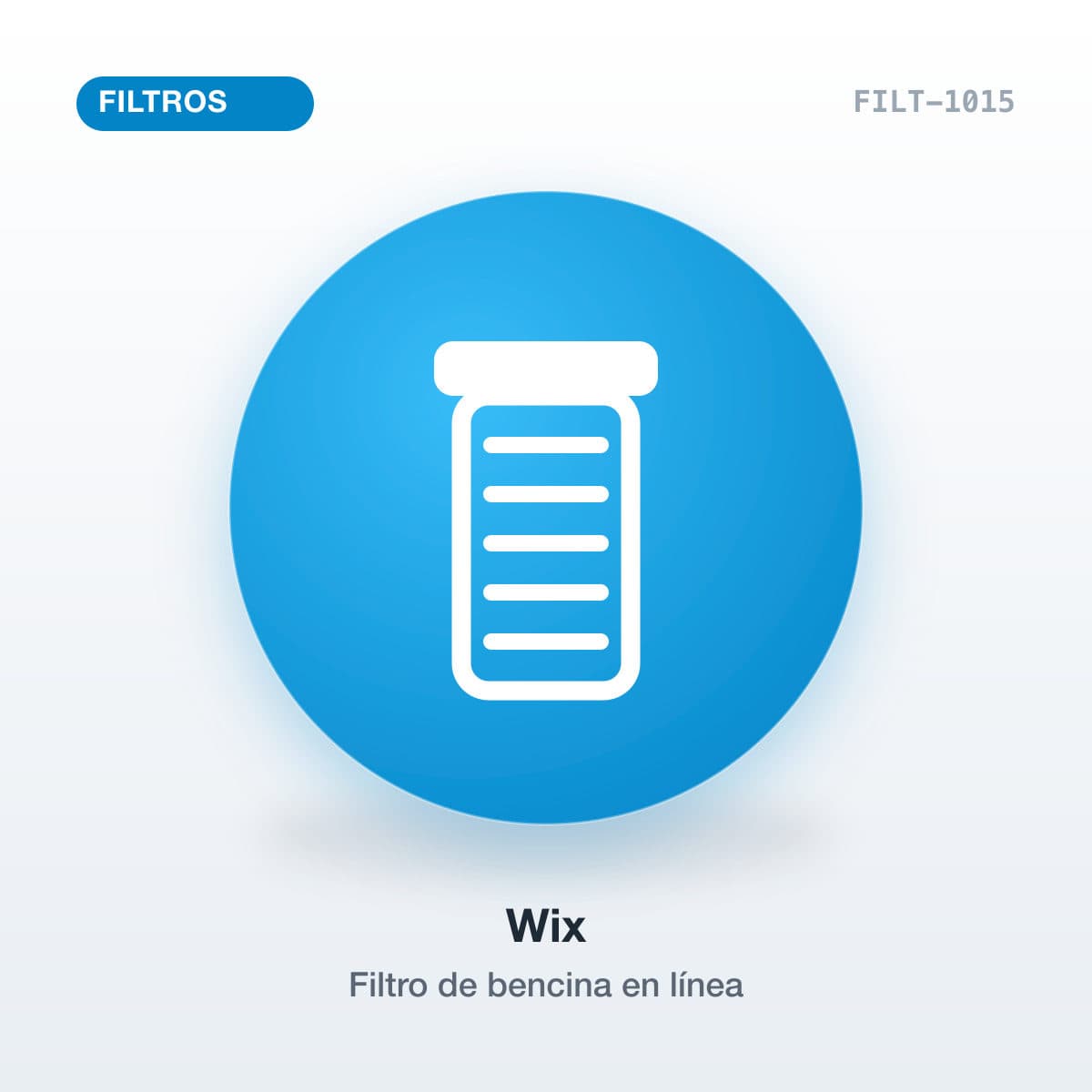 Filtro de bencina en línea